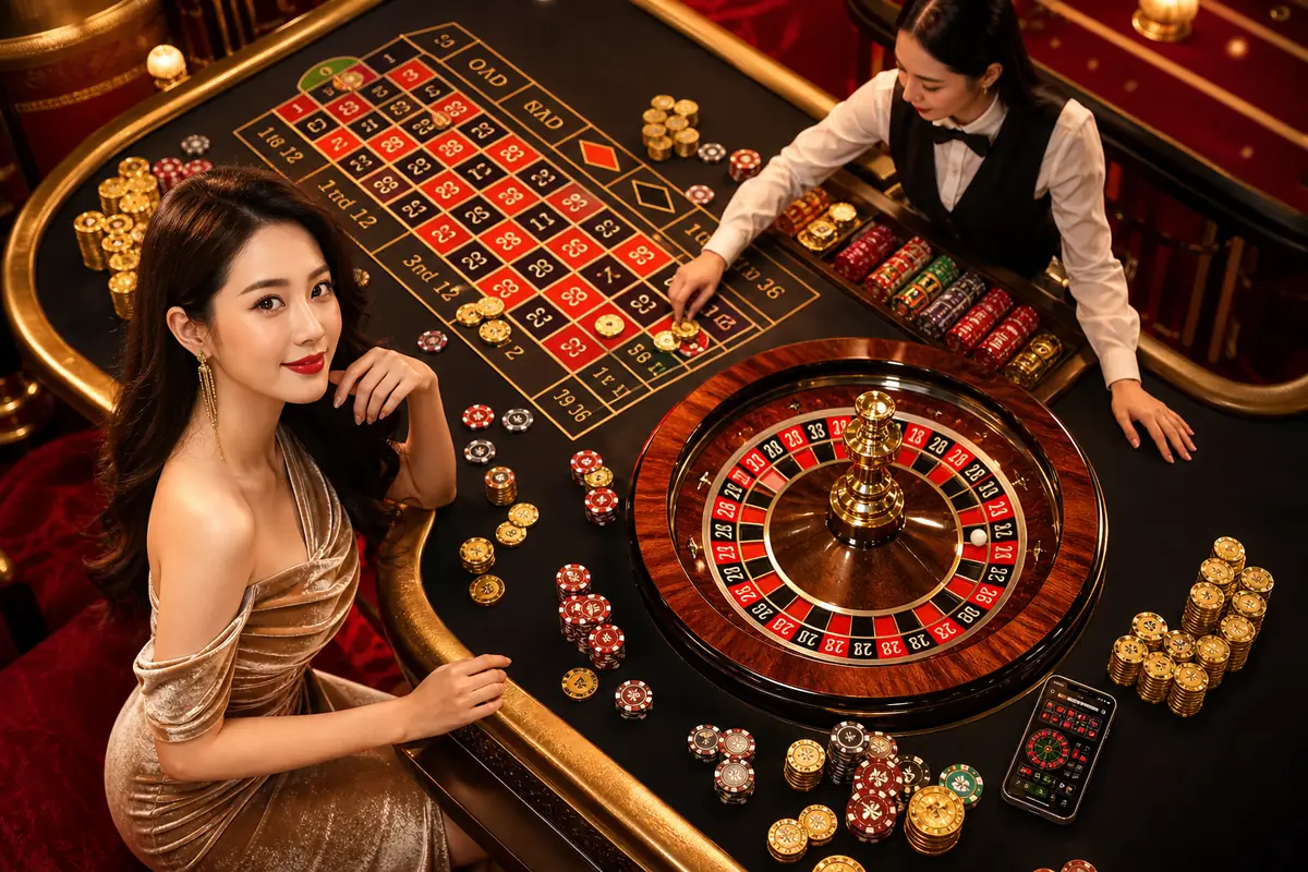 btb222 Casino লাইভ ব্যাকারেট গেমপ্লে